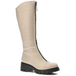 Beige Stiefel Simen Modische Damenschuhe, 41