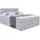 altdecor Boxspringbett EDITA KING - 160x200 - H3/H4 - Hellgrau