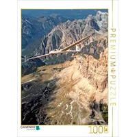 Calvendo Puzzle CALVENDO Puzzle Segelflieger bei den Drei Zinnen