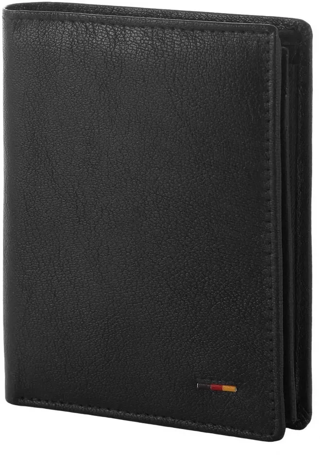 HJP Hochkantbörse Herren 7248/B schwarz