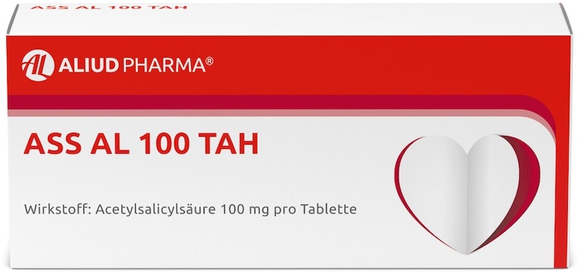 ALIUD Pharma ASS AL 100 TAH Tabletten Blutverdünnung