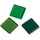 Rayher Acryl Mosaik transparent 1x1cm 205 Stück