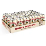 Birra Moretti Helles Bier Einweg (24 x 0,33l Dosen)