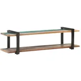 vidaXL TV-Schrank 160x40x40 cm Braun Massivholz