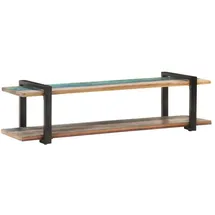 vidaXL TV-Schrank 160x40x40 cm Braun Massivholz