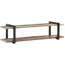 vidaXL TV-Schrank 160x40x40 cm Braun Massivholz
