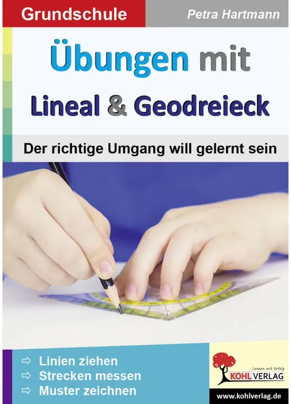 Übungen Mit Lineal & Geodreieck - Petra Hartmann  Kartoniert (TB)