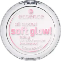 Essence All About Soft Glow! transparenter Fixierpuder zur Verjüngung der Gesichtshaut 8 g