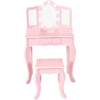 Bayer Chic 2000 Schminktisch 31 x 100 x 31 cm Holz rosa/pink