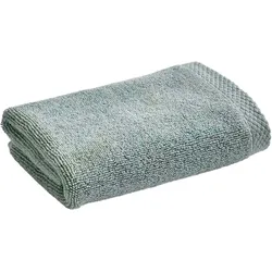 Waschlappen CHRISTY "LUXE", grün (surf), B:33cm L:33cm, Waschlappen, Luxus Waschlappen in Premium Qualität mit 730g/m2, 33x33cm, 6er Set