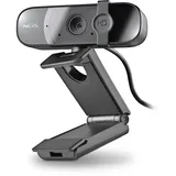 ngs XPRESSCAM 1080HD (2 Mpx), Webcam, Schwarz