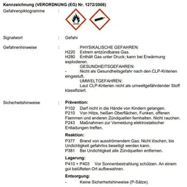 Bluecraft CO2-Zylinder 425 g türkis