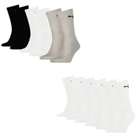 Puma Sportsocken Regular Crew Socken Sport 12-Pack 6 multi / 6 weiß - 35-38