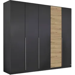 rauch ORANGE Kleiderschrank Bellezza 226 x 210 cm Dekor Grau-Metallic