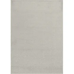 Carpetsale24 Teppich 120x170 cm Creme, Kurzflor, Einfarbig, Modern, Rechteckig, Pflegeleicht, Teppichboden für Wohnzimmer, Schlafzimmer, Essbereich