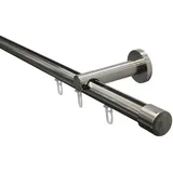 GARDINIA Isa 1-Lauf mit Innenlauf II Ø 20 mm edelstahl-optik