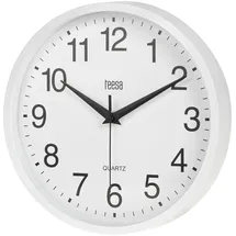 Teesa Analoge Wanduhr 25 cm TSA0037 Weiß