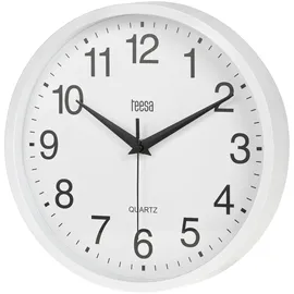 Teesa Analoge Wanduhr 25 cm TSA0037 Weiß