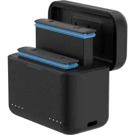 TELESIN 2-Slot-Ladegerät + Kartenspeicher für Insta360 X4