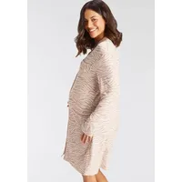 LASCANA Damen Umstandsnachthemd beige-gemustert Gr.40/42
