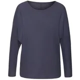 VIVANCE Langarmshirt Damen blau Gr.32/34