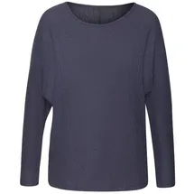 VIVANCE Langarmshirt Damen blau Gr.32/34