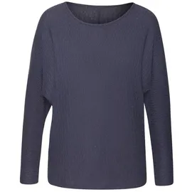 VIVANCE Langarmshirt Damen blau Gr.32/34