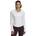 Langarm 1/2-Zip Trainingsshirt Damen 100 white/black L