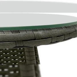 CLP Gartenmöbel-Set Fireda, grau-meliert