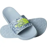 The North Face Base Camp Slide III Frost Grey/Fizz Lime 42