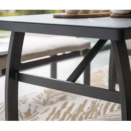 Garden Impressions Vasano Loungeset 4-tlg. carbon black/sand