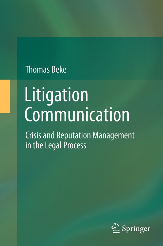 Litigation Communication - Thomas Beke  Kartoniert (TB)