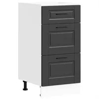 vidaXL Unterschrank Porto 0 x 0 x 0 cm Schwarz