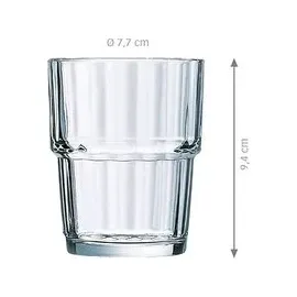 Arcoroc Norvege Wasserglas 0,25 l 6 St.