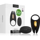 SVAKOM Winni 2 App Penisring black 9,6 cm