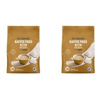 by Amazon Kaffeepads Gold 100% Arabica, Geeignet für Senseo Maschinen, 36 Stück (1er-Pack) (Packung mit 2)