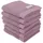 Tom Tailor Color Bath Gästehandtuch 30 x 50 cm cozy mauve 6 St.