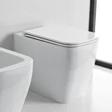 Scarabeo Teorema 2.0 Stand-WC mit WC-Sitz Weiß