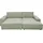 OTTO home Eckcouch Cord 2-Sitzer + 3-Sitzer hellgrün