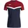 Jako Iconic Poloshirt 901 marine/chili rot XL