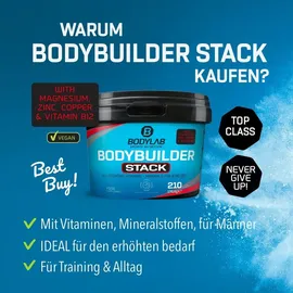 Bodylab24 Bodybuilder Stack Kapseln 210 St.