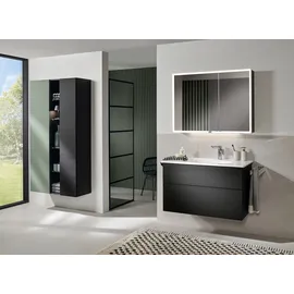 Sanipa Reflection Melamin-Spiegelschrank MILO 100 mit 2 Türen AU03443, Badmöbel,