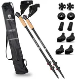 ALPIN LOACKER Leichte Nordic Walking Stöcke Damen und Herren I Trekkingstöcke für Asphalt und Bergsport