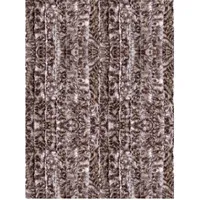 Arsvita Flauschvorhang 140x200 Unistreifen beige - braun