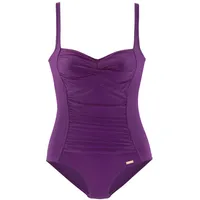 LASCANA Badeanzug Damen Lila 44 Cup C