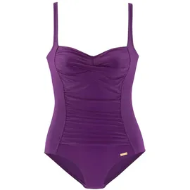 LASCANA Badeanzug Damen Lila 44 Cup C