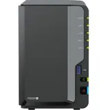 Synology NAS-Server DiskStation DS224+ NAS, USB 3.0, Leergehäuse für Festplatten, 2 Einschübe