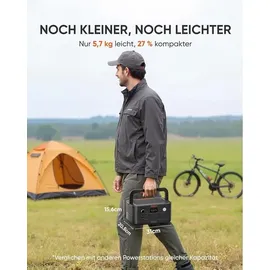 Jackery E500 V2 512 Wh mit 100W Solarpanel und 5M Verlängerungskabel