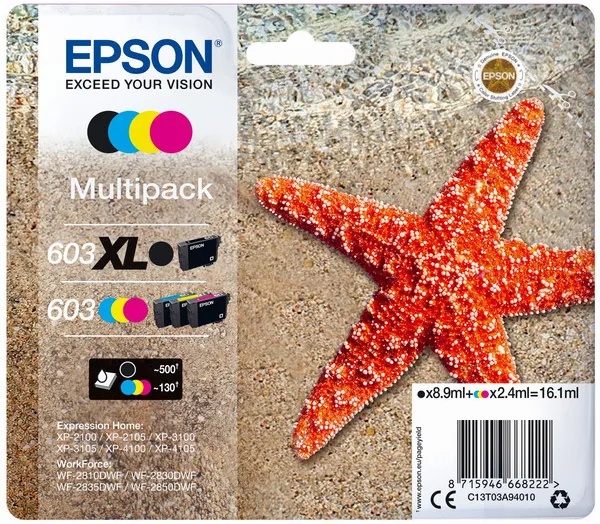 603XL CMYK Test & Preisvergleich