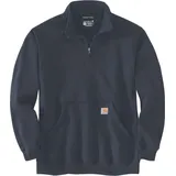 CARHARTT Quarter-Zip Sweatshirt Blau S